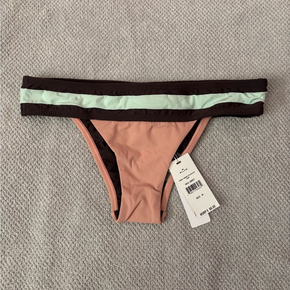 PQ Swim Bikini Size Medium NWT | PQ Swim Bikini Bottom | Bikini Bottom Sz Med -